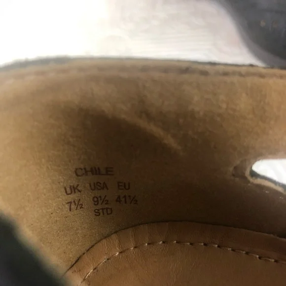 Hotter Women Chile Black Leather Chunky Mary Jane Comfort Shoe Square England - Picture 9 of 10